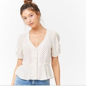 Forever 21 Polkadot Shirt